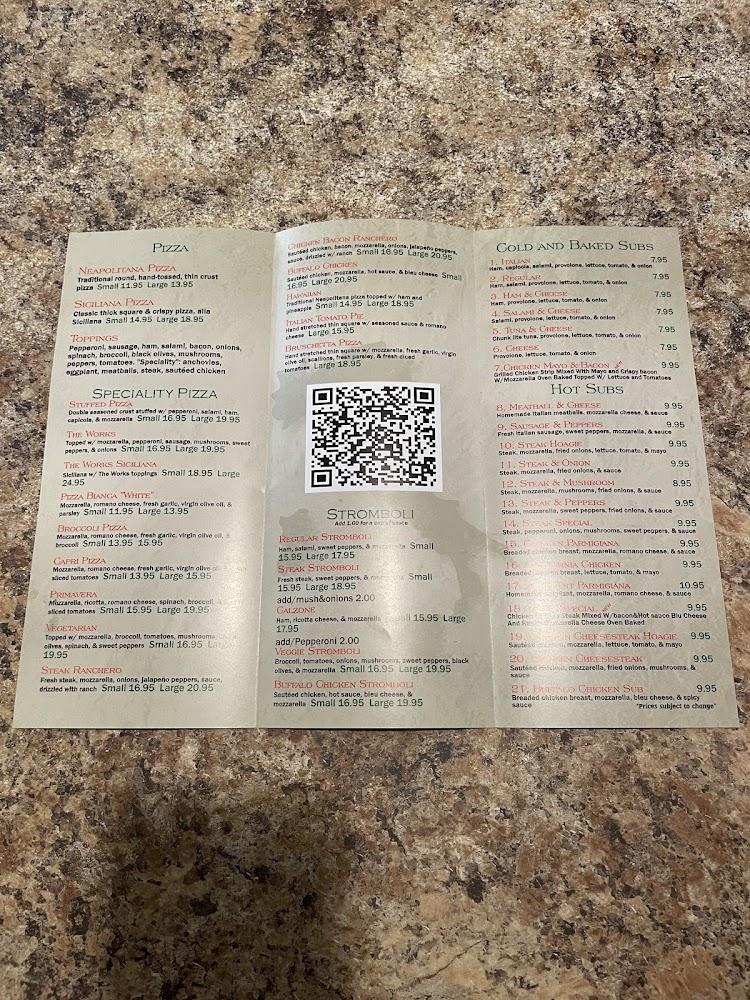 Vincenzo's Pizza Menu image 3